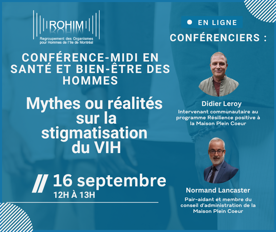 Conférence-midi - Mythes et réalités sur la stigmatisation du VIH