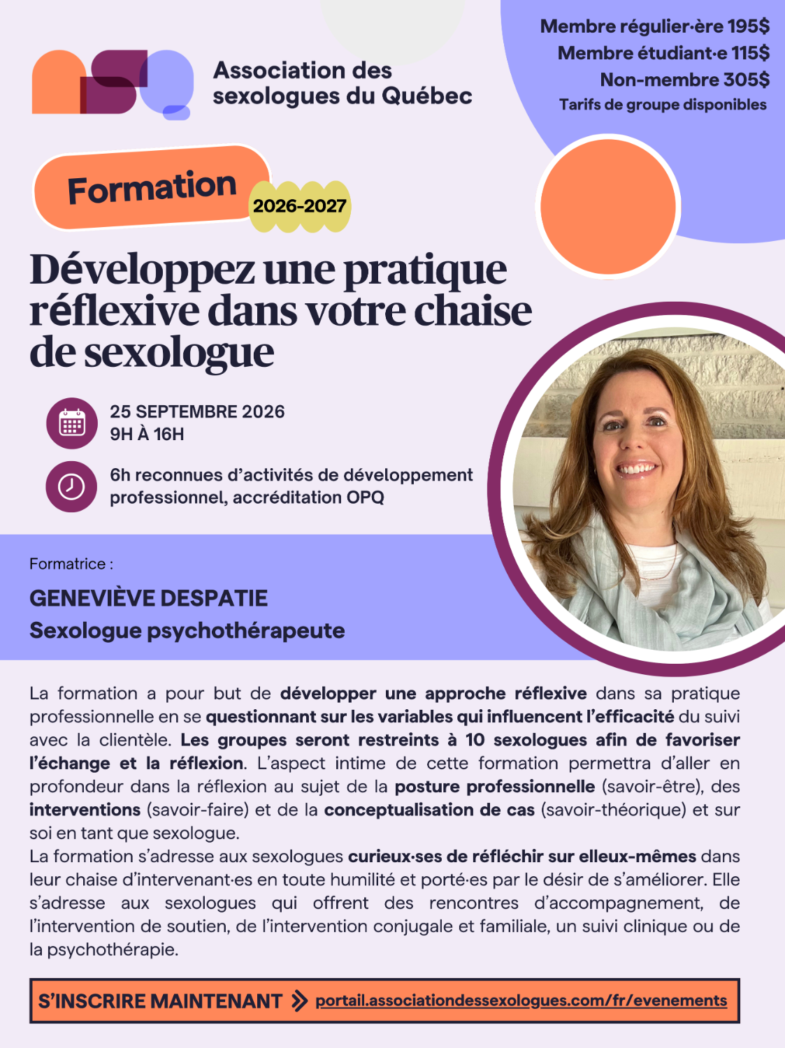 Développez une pratique réflexive dans votre chaise de sexologue