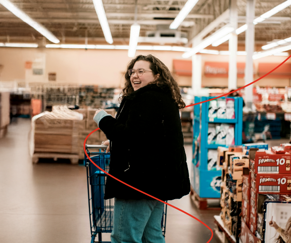 Visite en épicerie - jour