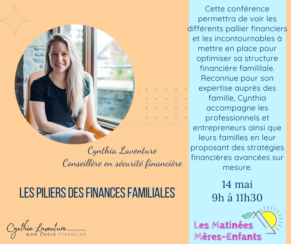 Les pilliers des finances familiales