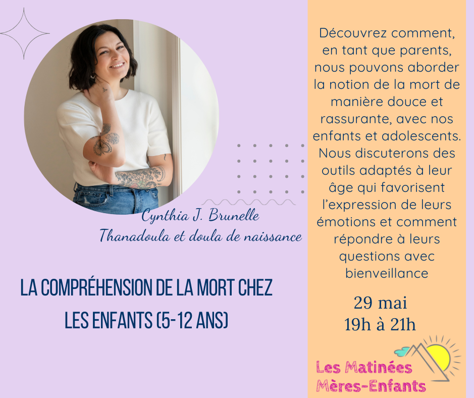 La compréhension de la mort chez les enfants de 5 à 12 ans