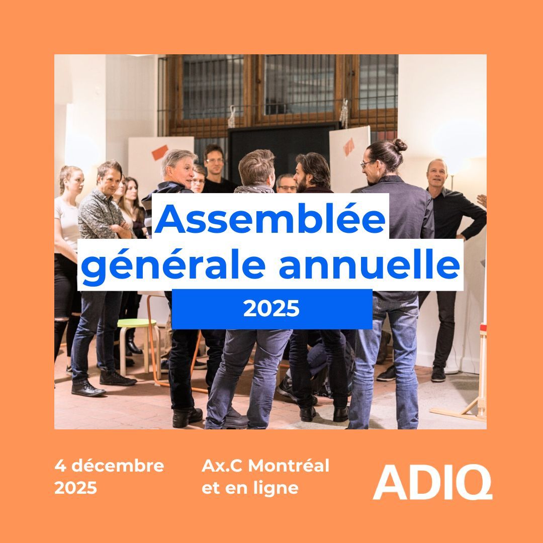 Assemblée générale annuelle des membres de l’ADIQ