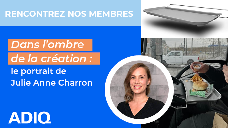 Dans l'ombre de la création : le portrait de Julie Anne Charron