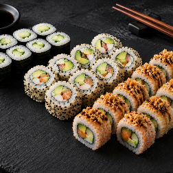 Atelier de préparation de sushis