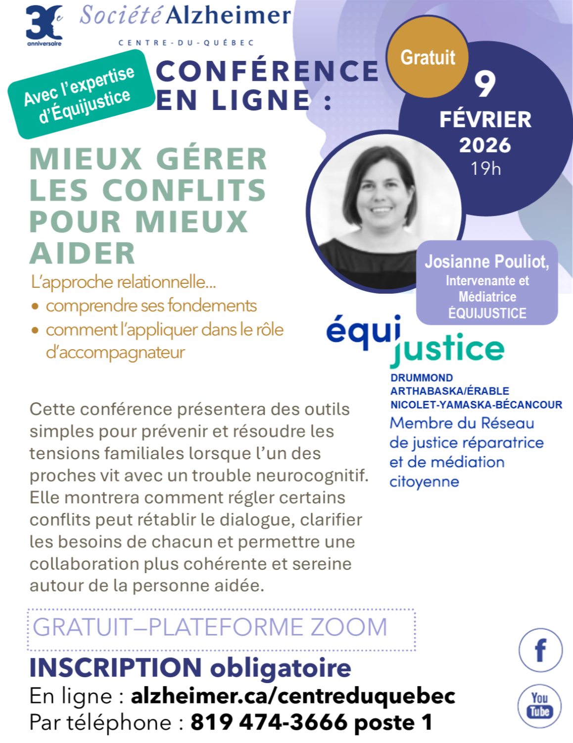 Conférence - Mieux gérer les conflits pour mieux aider