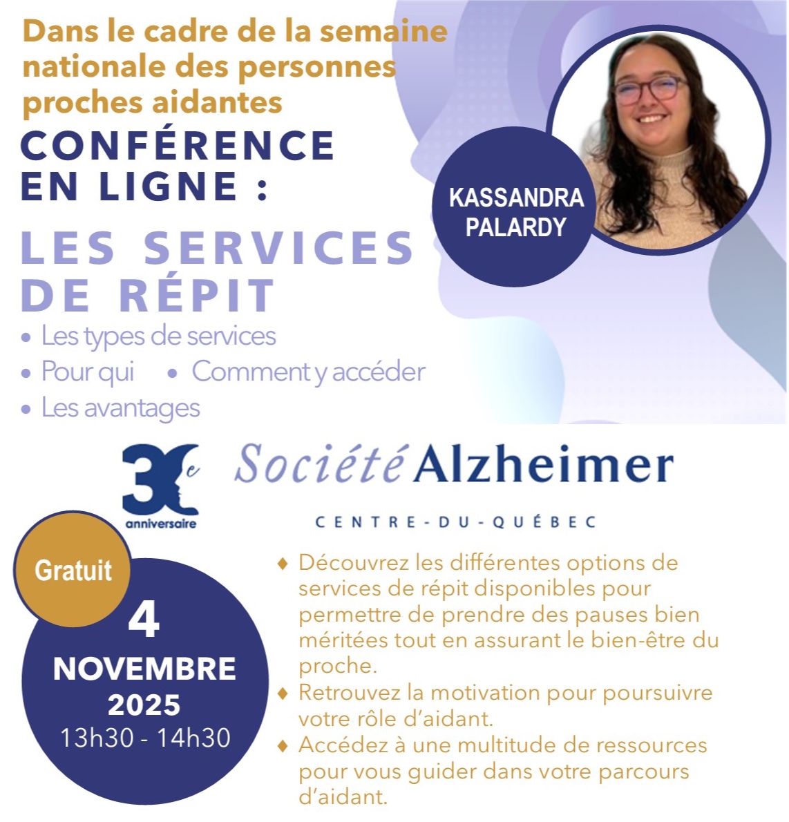 Conférence - Les services de répit