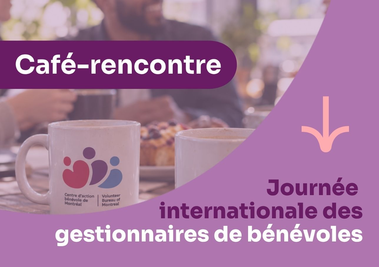 Café-rencontre des gestionnaires de bénévoles