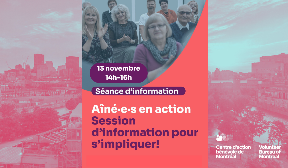 Aîné·e·s en action : Session d'information pour s'impliquer !