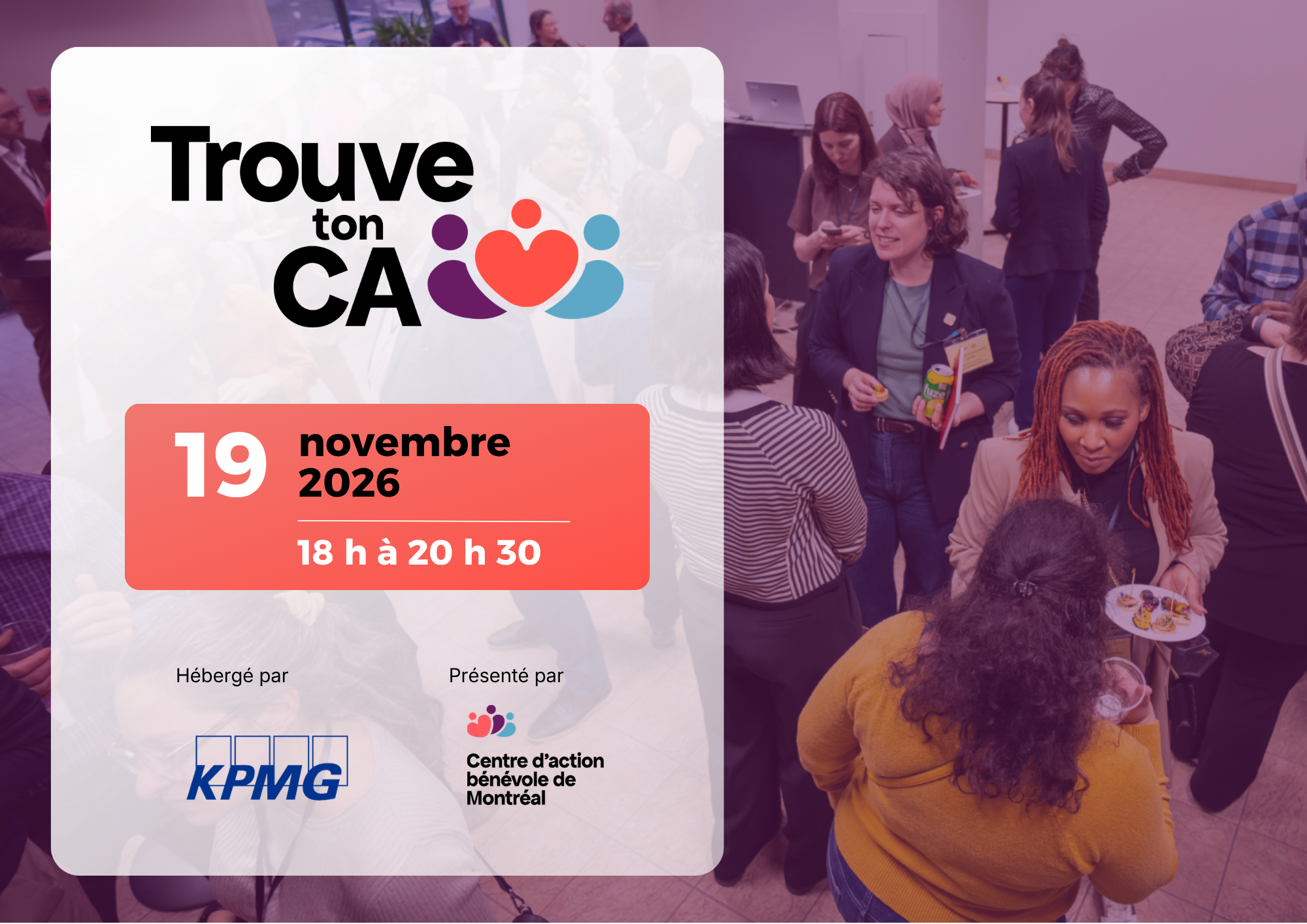 Trouve ton CA – Automne 2026 | Représentant·e·s d'organisme