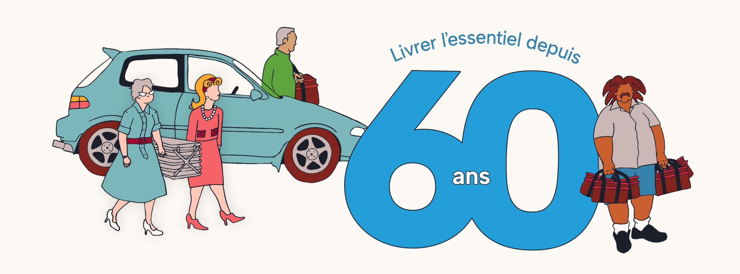 60 ans de popotes roulantes : une histoire de solidarité qui continue de rouler