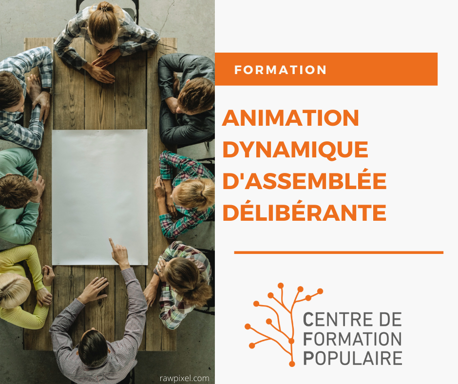 Animation dynamique d'assemblée délibérante