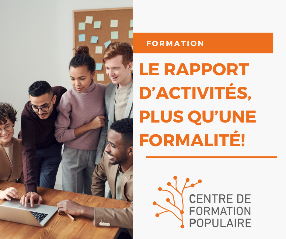 Le rapport d'activités, plus qu'une formalité - En virtuel