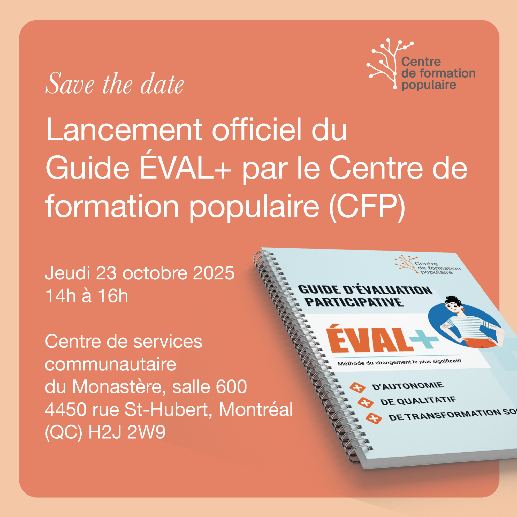 Lancement du Guide Éval+