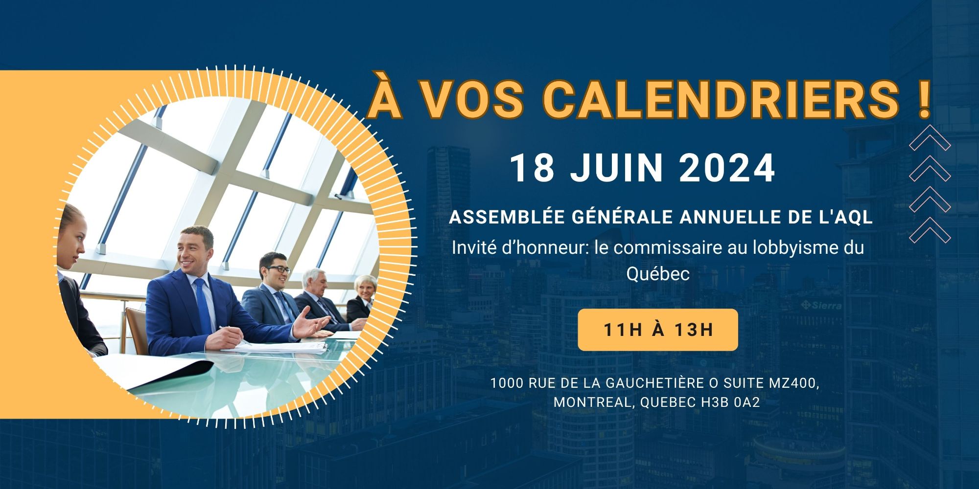 ASSEMBLÉE GÉNÉRALE ANNUELLE 2024