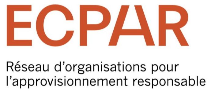 Logo ECPAR - Espace québécois de concertation sur les pratiques d'approvisionnement responsable