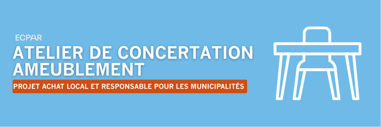 Atelier de concertation – Ameublement