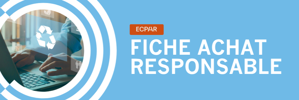 Acheter une fiche d'achat responsable de l'ECPAR