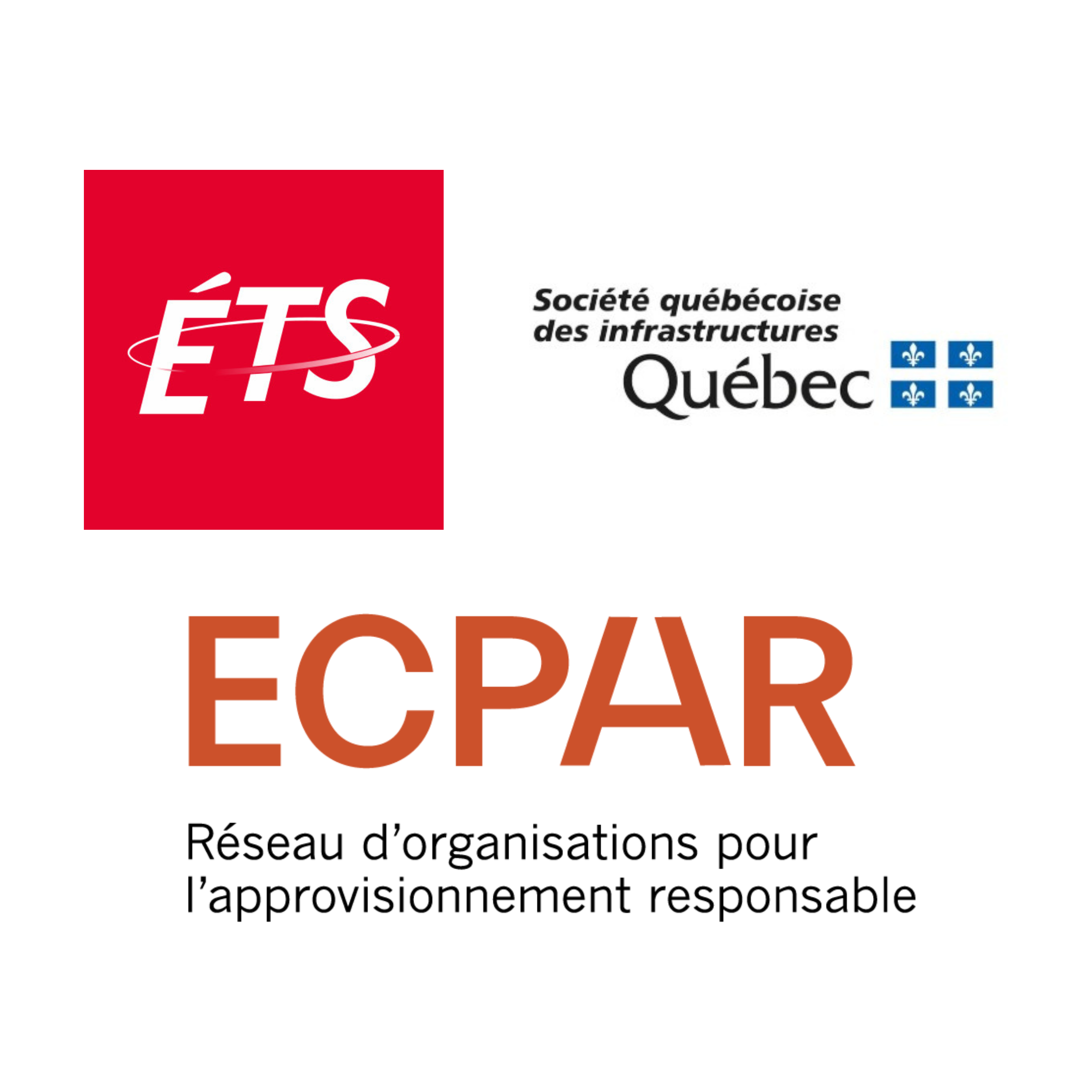 Logo ECPAR - Espace québécois de concertation sur les pratiques d'approvisionnement responsable