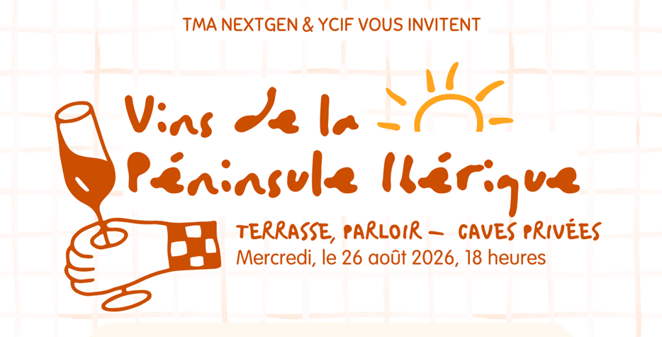 Cocktail estival YCIF/TMA NextGen: Terrasse Parloir