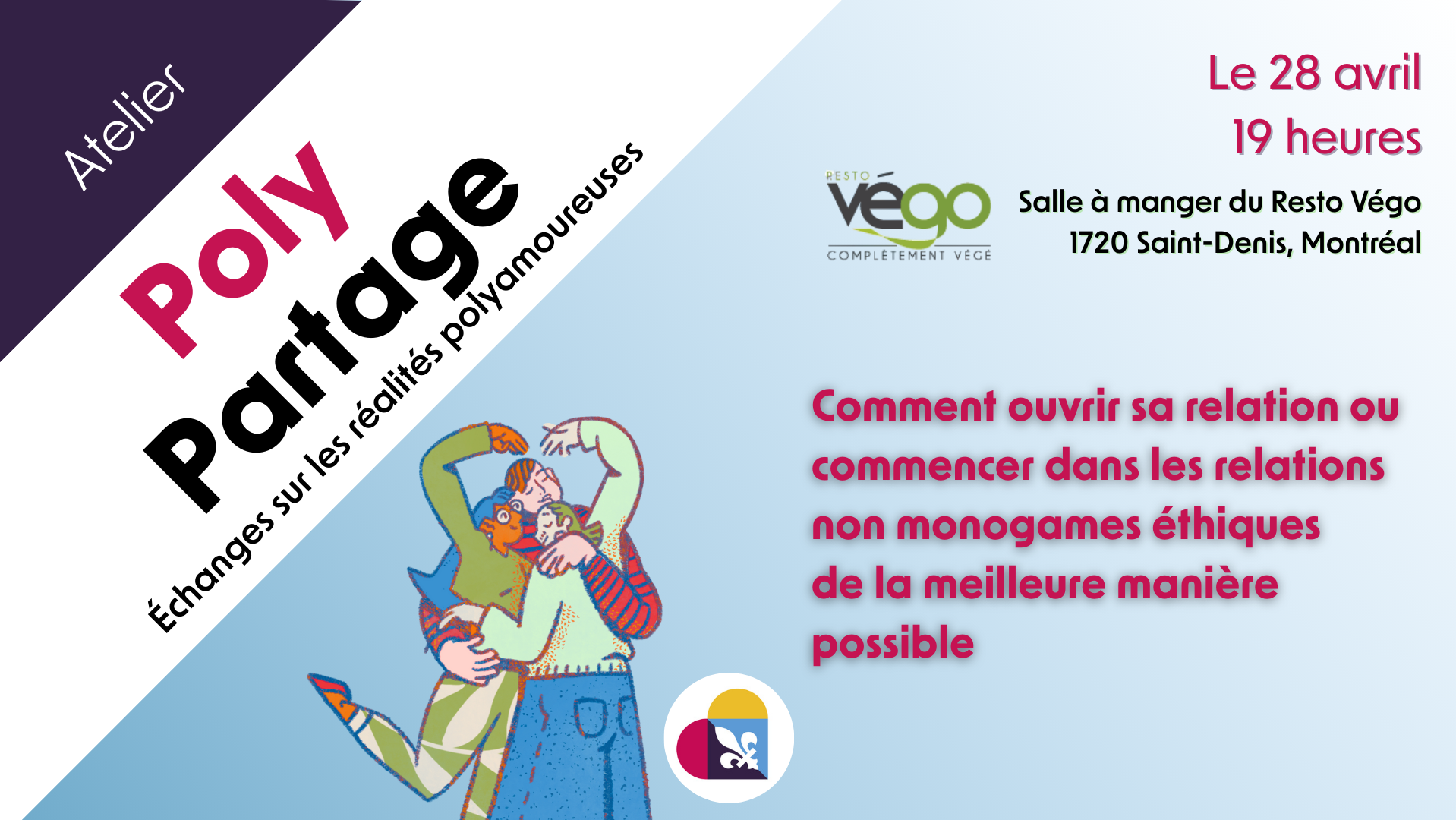 Poly Partage - Commencer dans les relations non-monogames éthiques