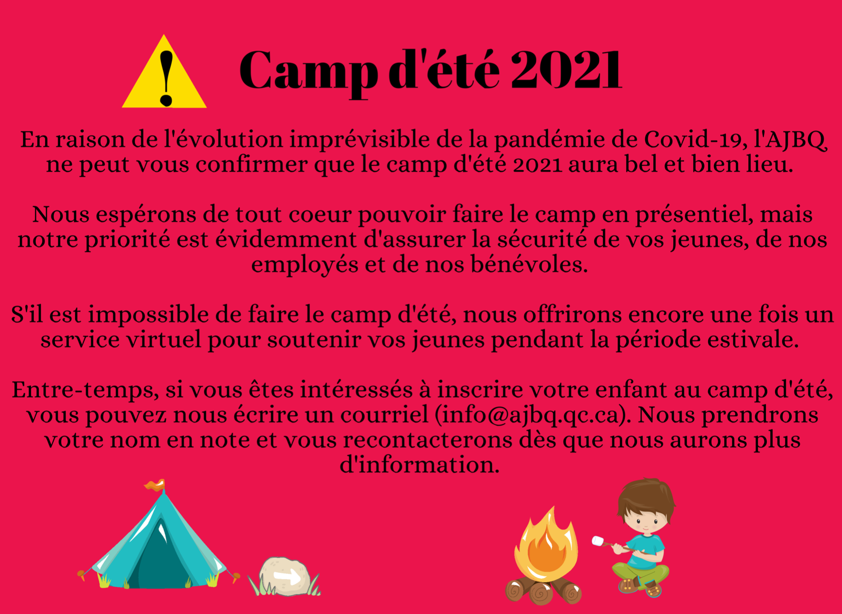 CAMP DE L'AJBQ