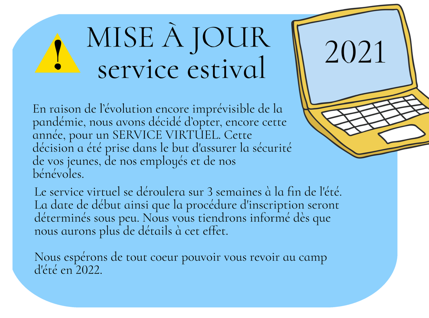 CAMP DE L'AJBQ
