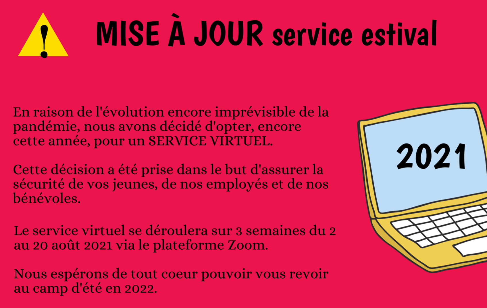 CAMP DE L'AJBQ