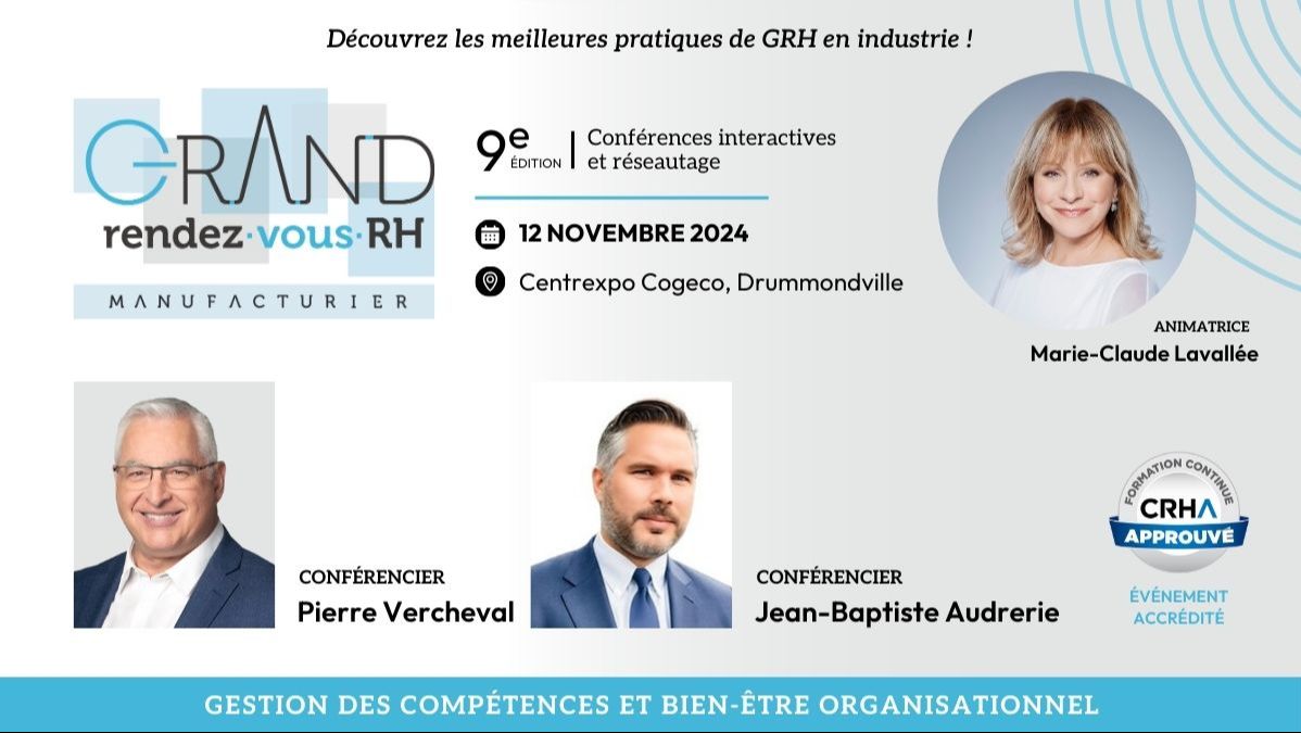 Grand Rendez-vous RH manufacturier 2024