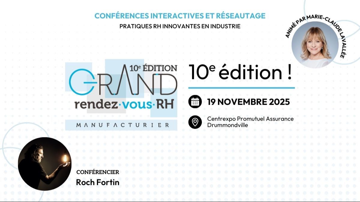 Grand Rendez-vous RH manufacturier 2025