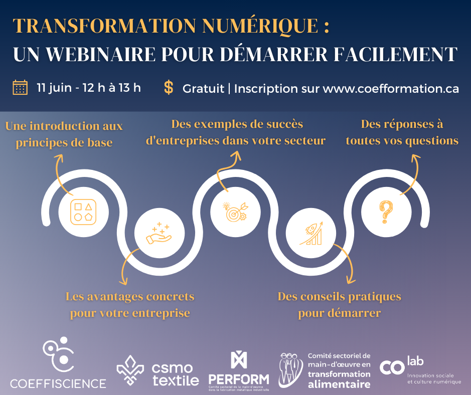 Webinaire | Transformation numérique : un webinaire pour démarrer facilement
