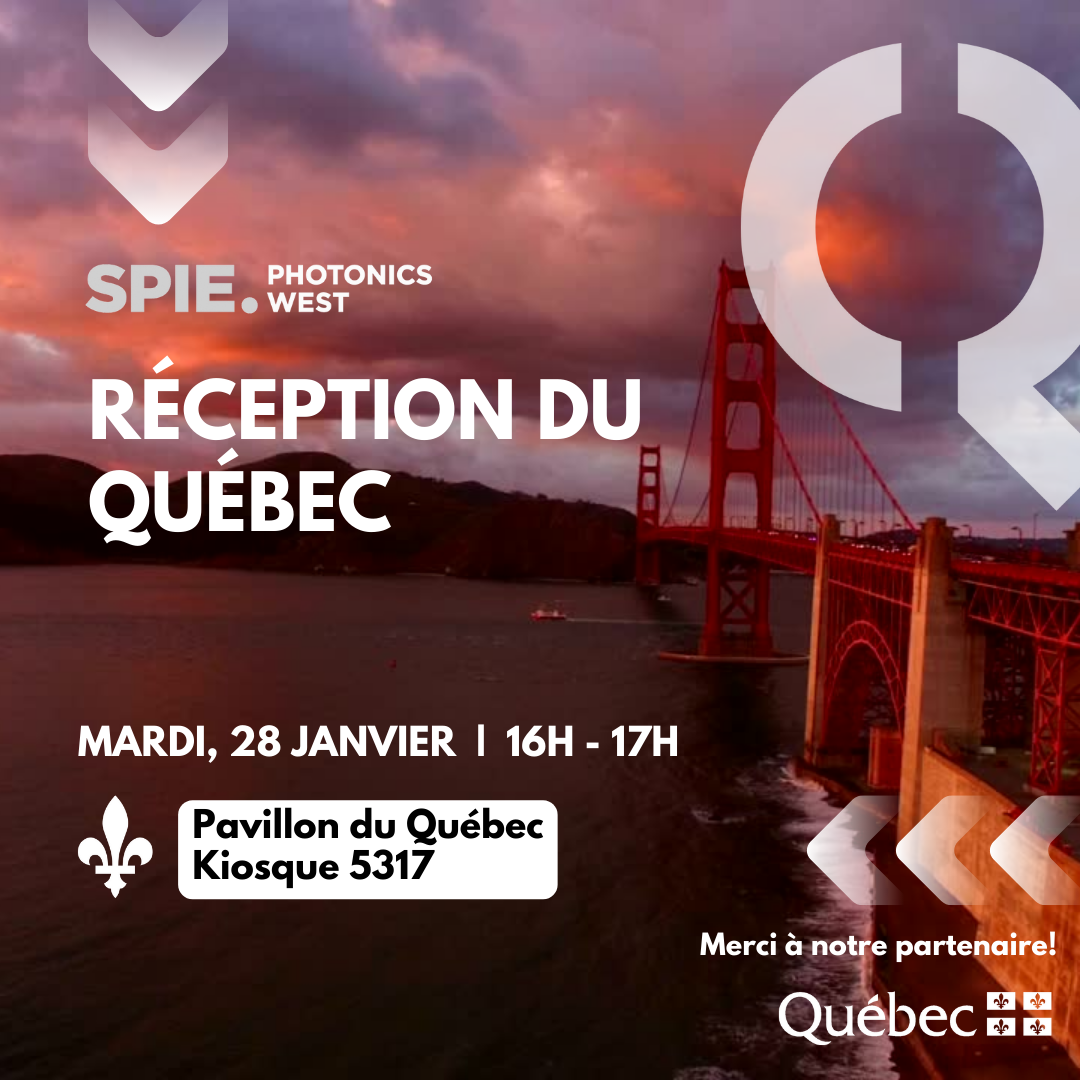 Réception du Québec à Photonics West 2025