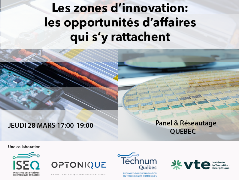 5 à 7 Opportunités d'affaires des Zones d'innovation