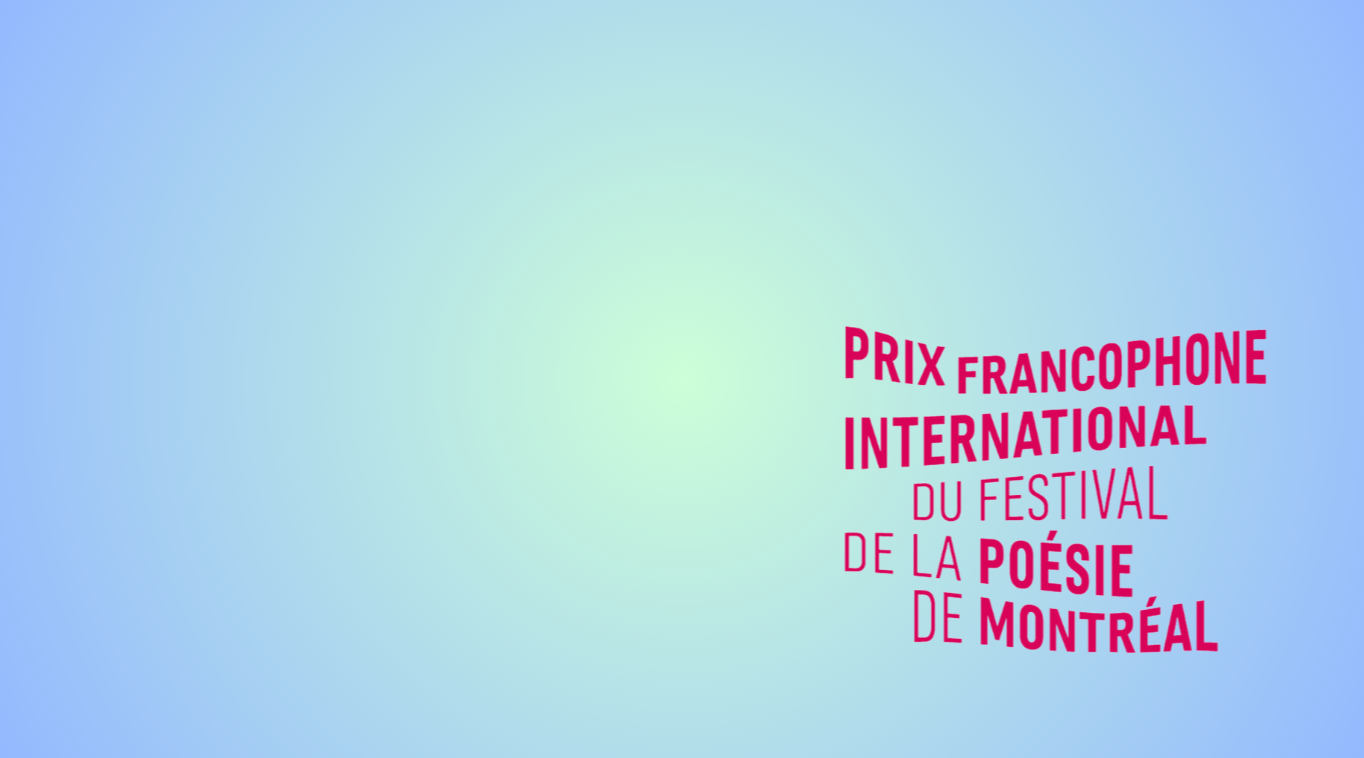 Le Prix francophone international du festival de la poésie de Montréal prend une pause