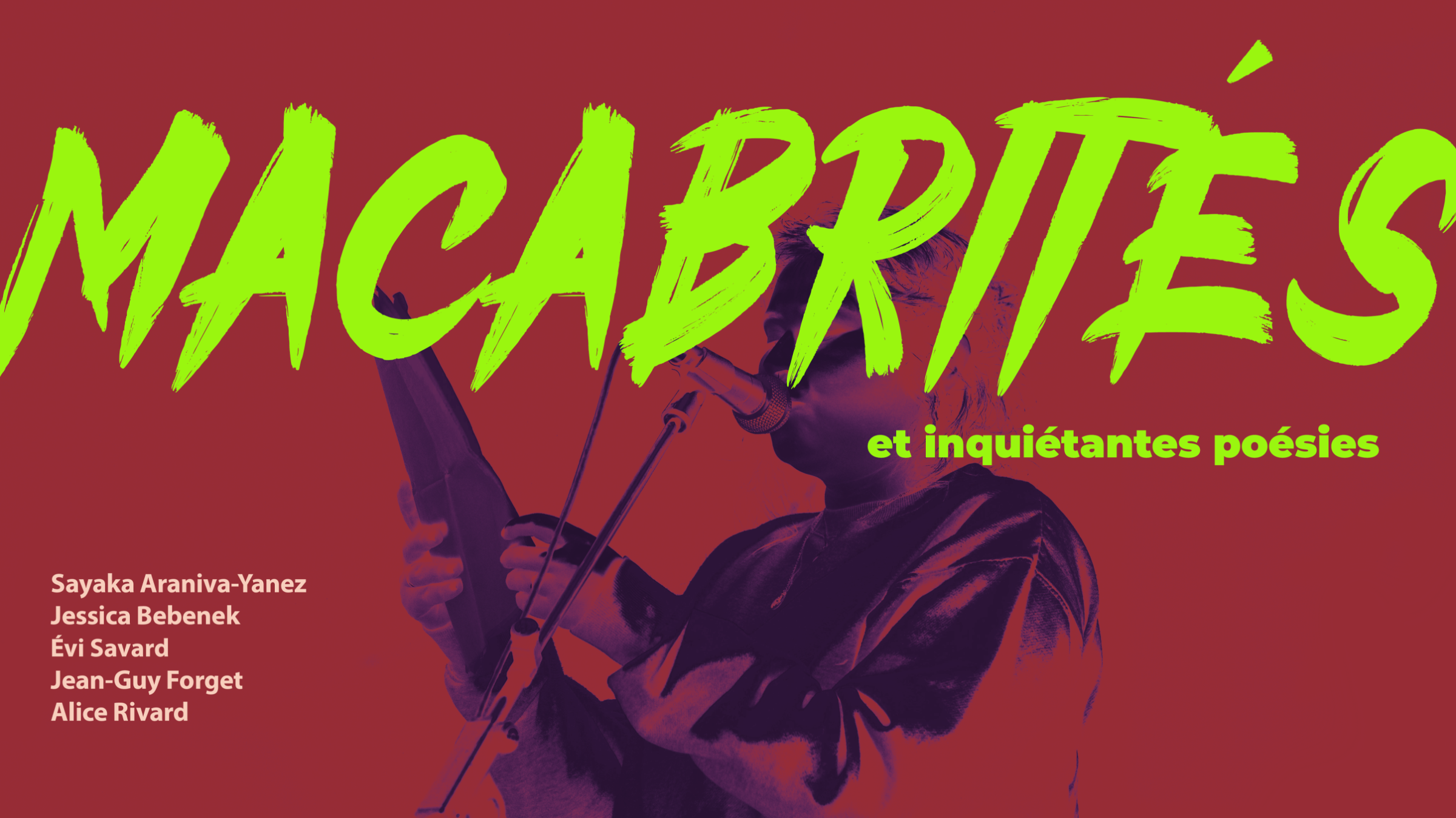 Macabrités et inquiétantes poésies