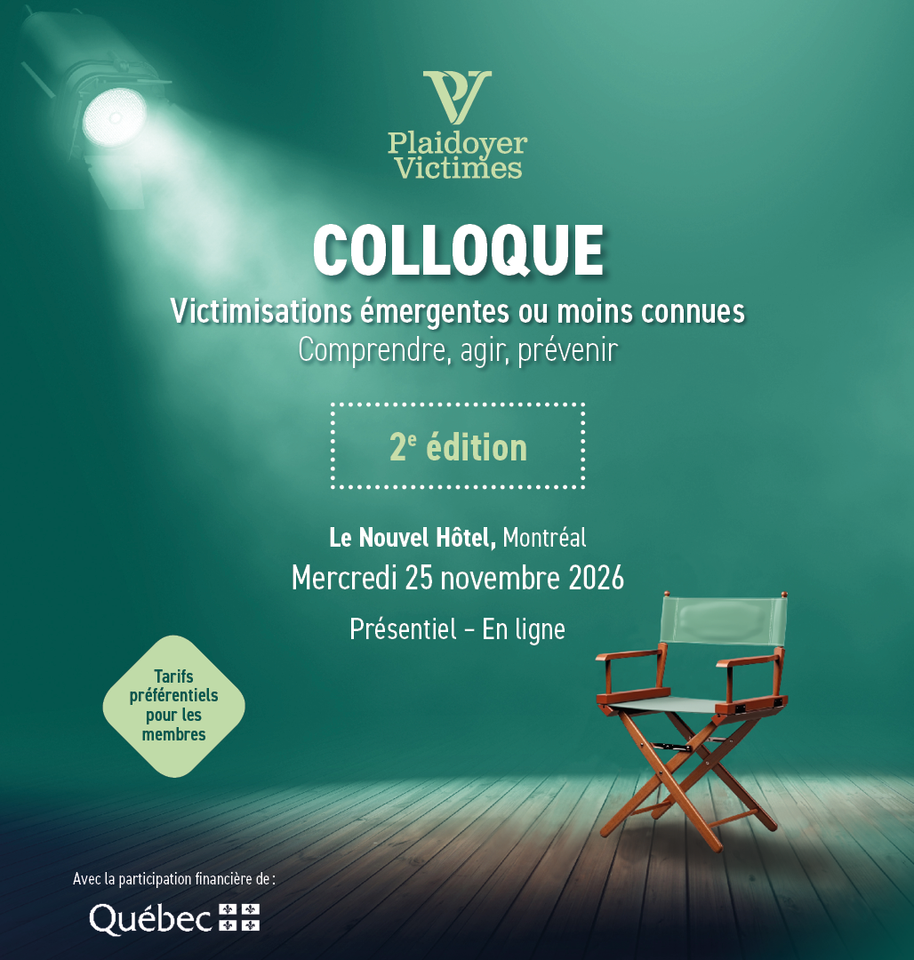 Colloque Plaidoyer Victimes 2026 - Présentiel