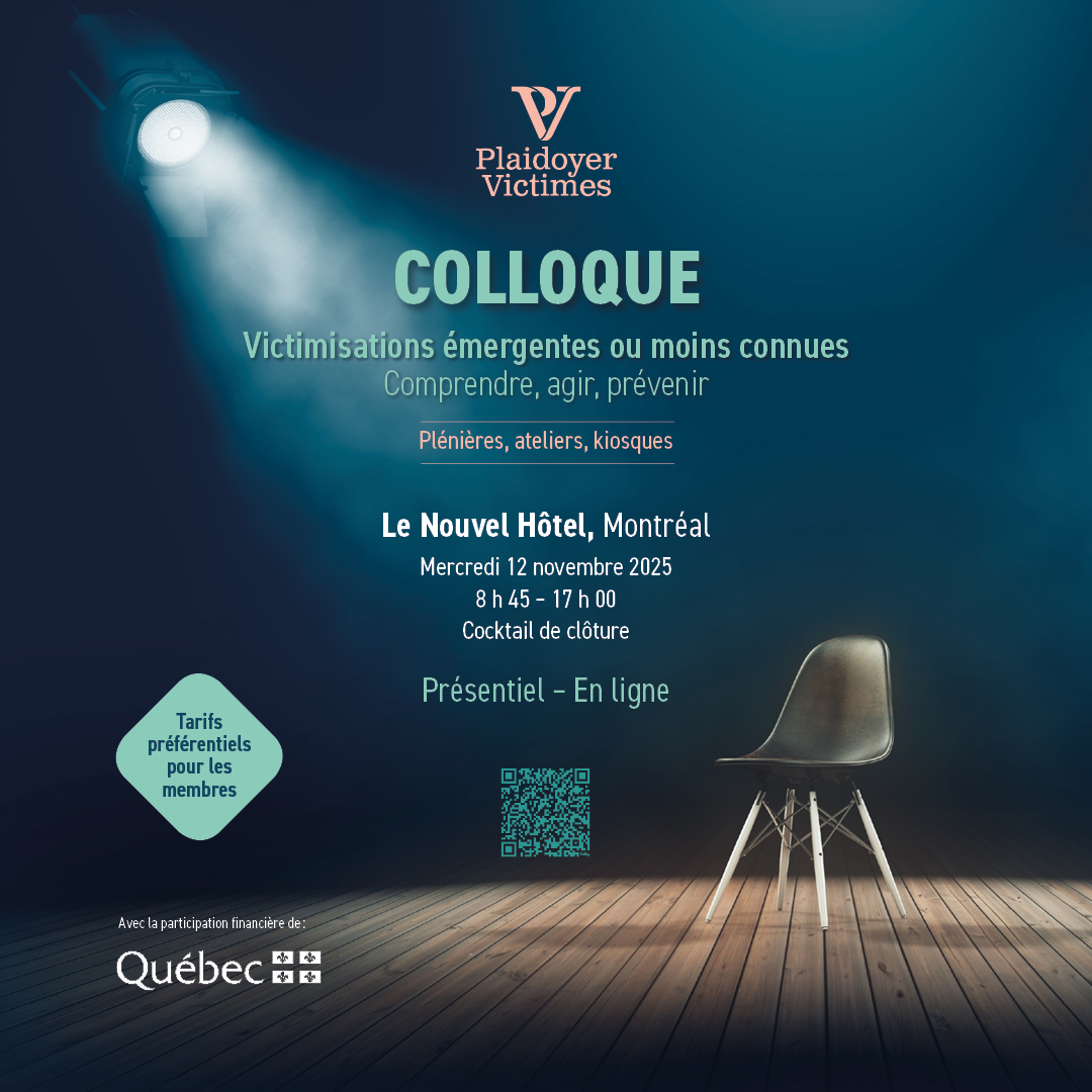 Colloque Plaidoyer Victimes 2025 - Webdiffusion en direct