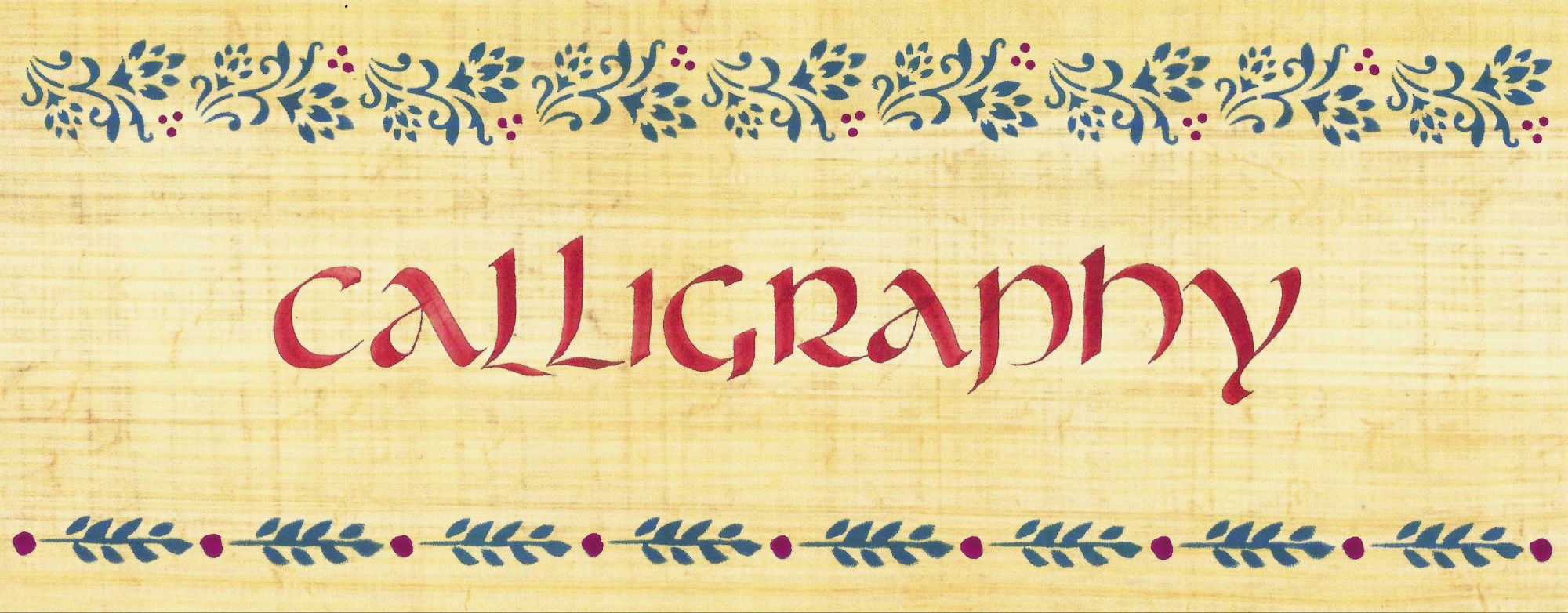 Monthly Meeting - Uncial with Nancy Hannemann