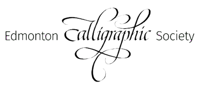 Logo Edmonton Calligraphic Society