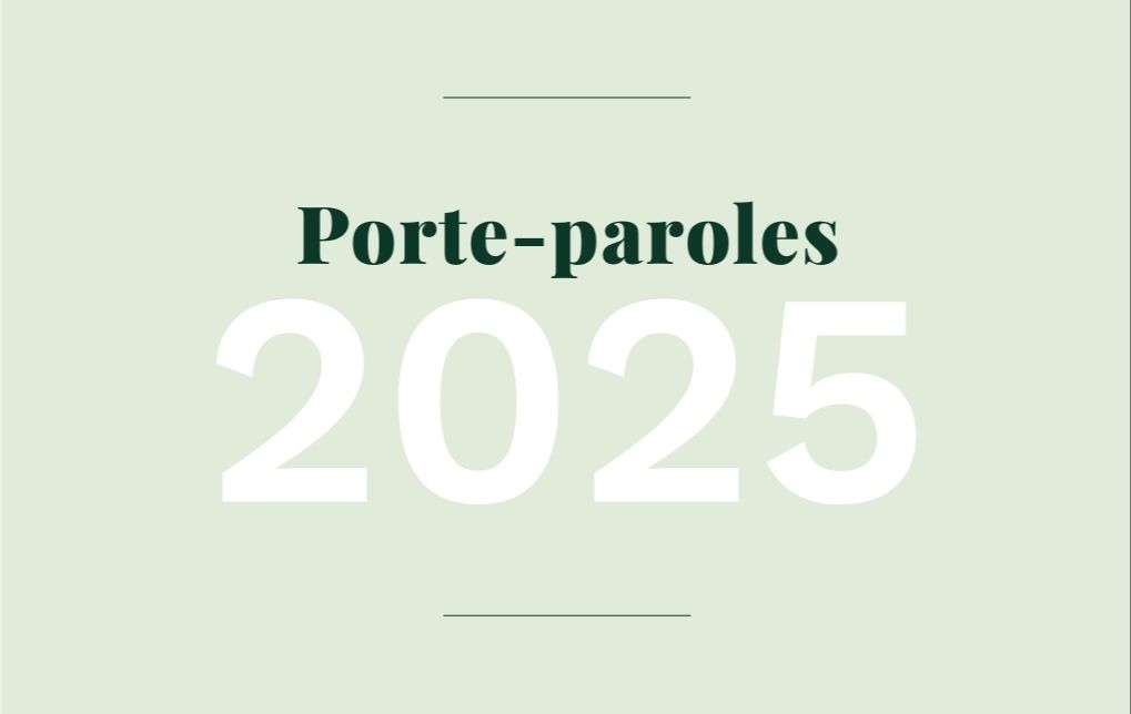 Photos des porte-paroles 2025