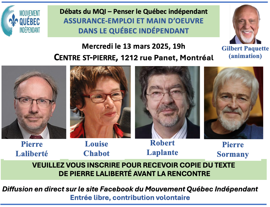 Main d'oeuvre dans le Québec Indépendant