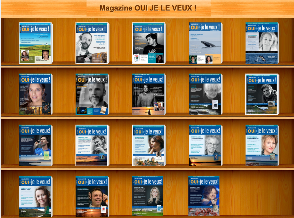 Magazine - Oui, je le veux !
