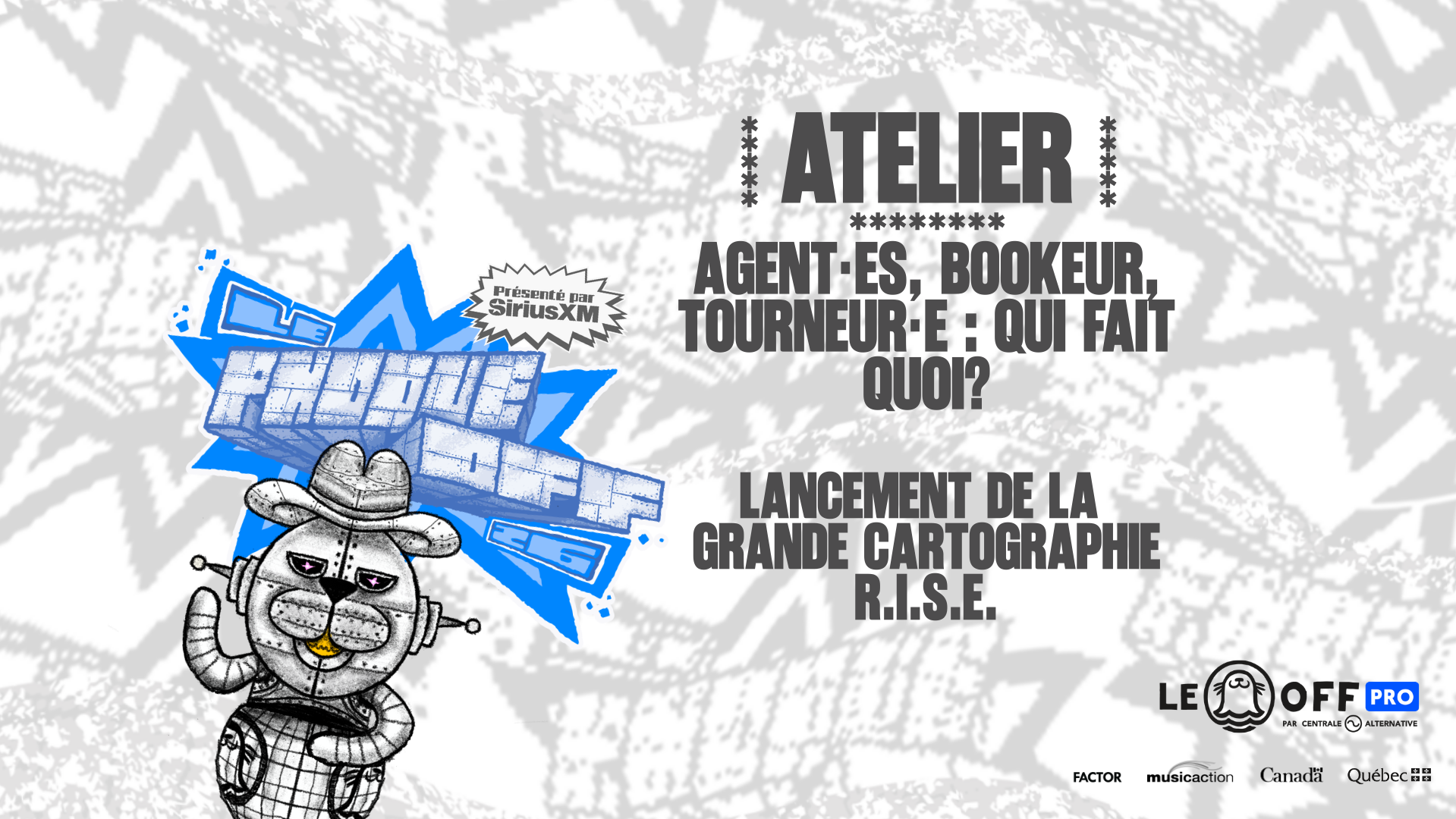 Atelier - Agent·es, Bookeur·es, Tourneur·e : qui fait quoi? Lancement de la Grande Cartographie R.I.S.E