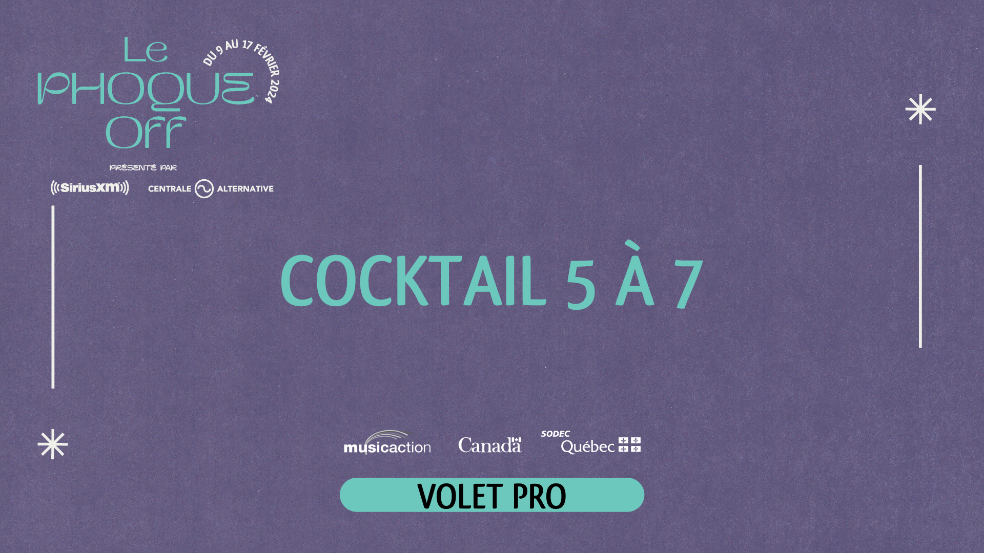 Cocktail 5 à 7