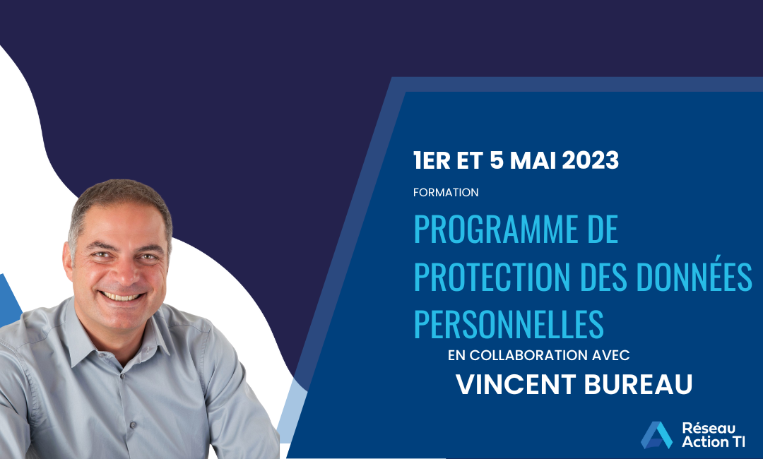 Formation : Programme de protection des données personnelles 1er et 5 mai 2023