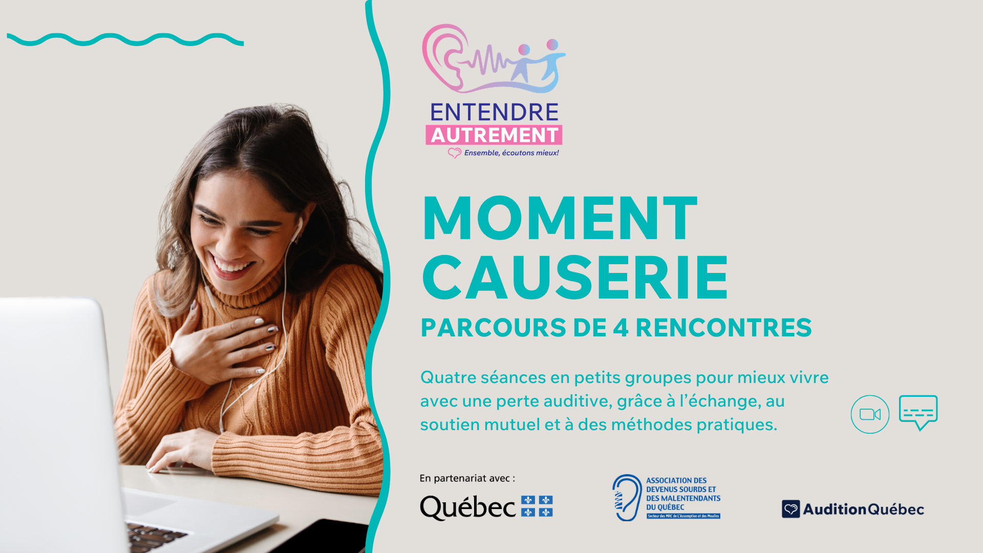 Parcours de moments causerie – Entendre autrement