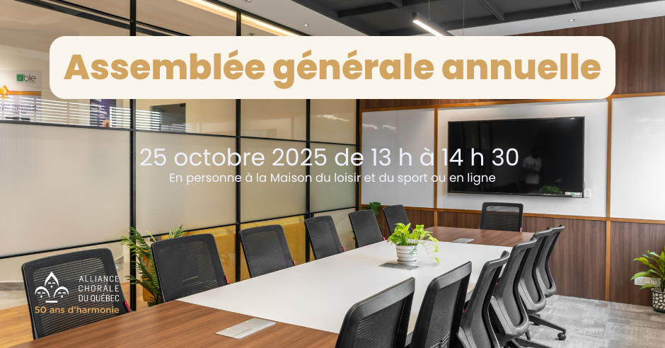 Assemblée générale annuelle 2025
