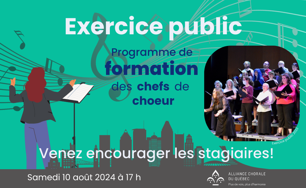 Exercice public | Programme de formation des chefs de choeur