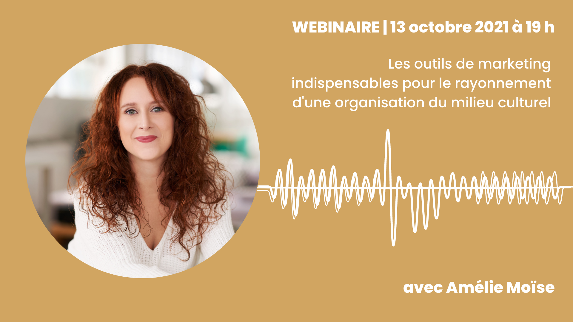 WEBINAIRE | Les outils de marketing indispensables pour le rayonnement d'une organisation du milieu culturel