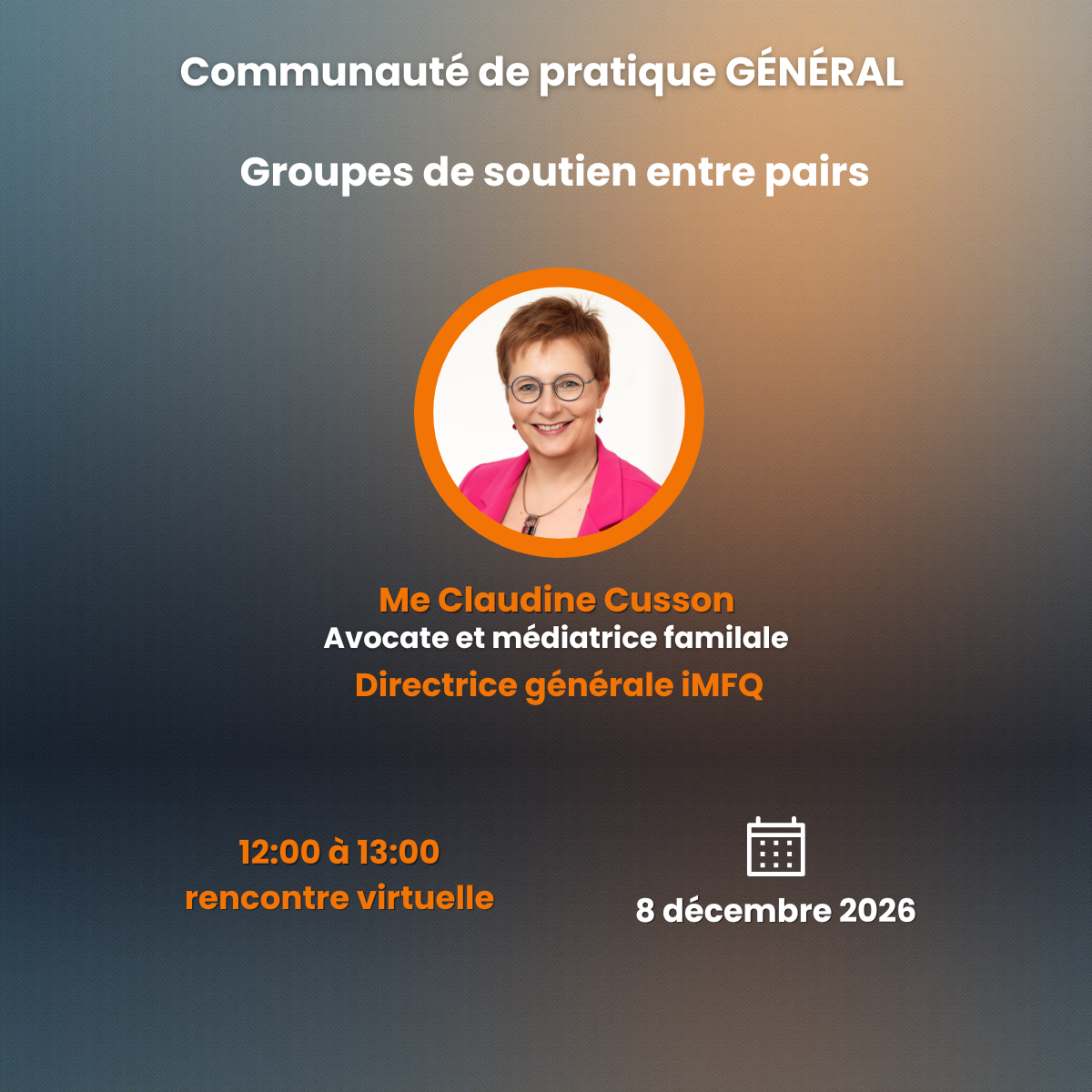 A26 - Communauté de pratique GÉNÉRAL - 2 de 5