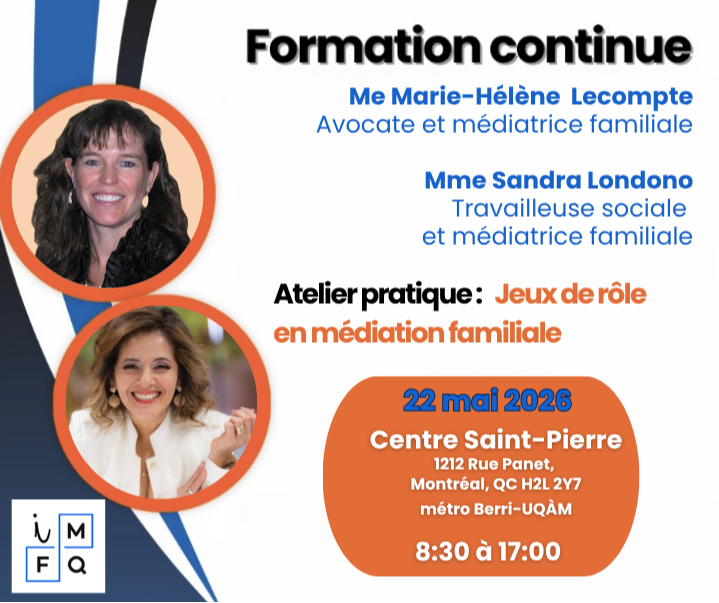 Atelier pratique : jeux de rôles en médiation familiale